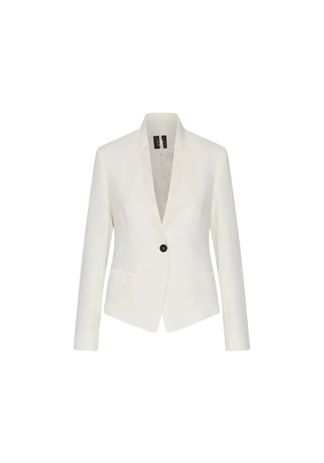 Giacca in envers satin - BIANCO LANA Marella articolo 365 | MIRANDA001